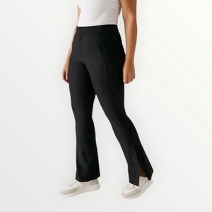Athleta Stellar Flare Trouser Black Pants‎ 18 High-Stretch Workwear Flared Leg